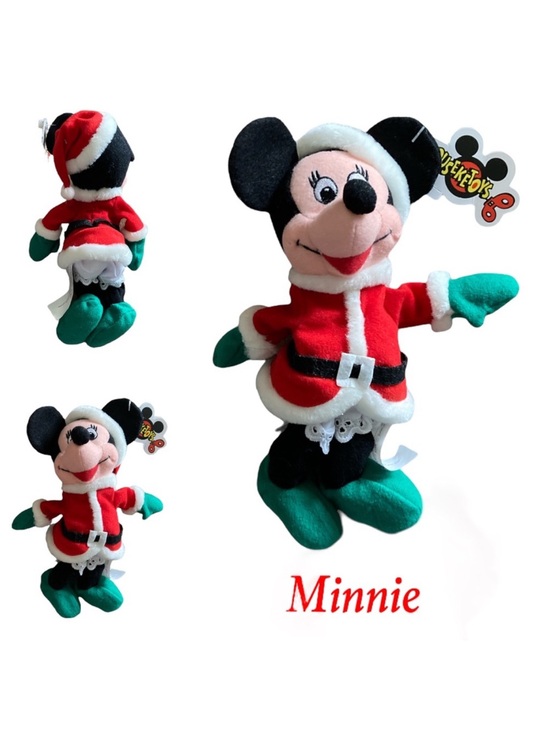 Mouseketoys Other - Minnie Mouse Christmas Santa Mini Bean Bag